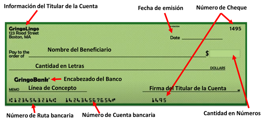 Cómo Llenar Un Cheque Explicado Paso A Paso 2024 Guiaenusa 1900