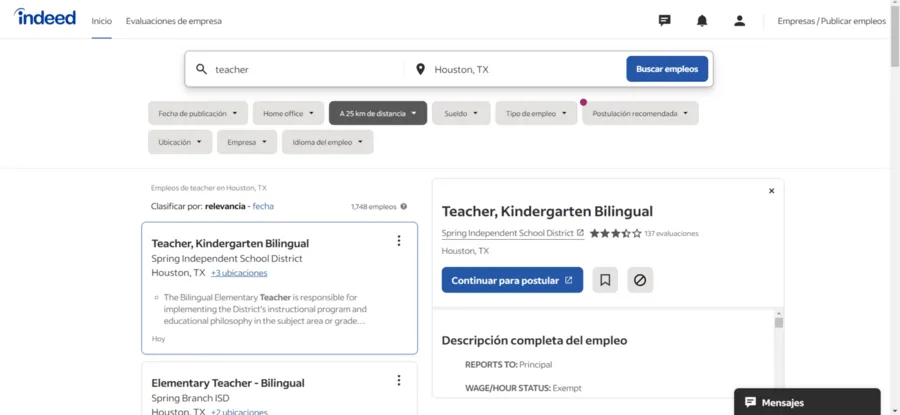 Los sitios de búsqueda de empleo cuentan con varias ofertas de trabajo, por lo que puedes verlas en un solo lugar.