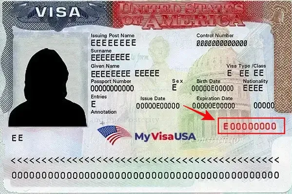 Cuál es el número de VISA americana