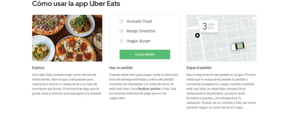 Así funciona UberEats, una de las mejores aplicaciones para pedir comida a domicilio.